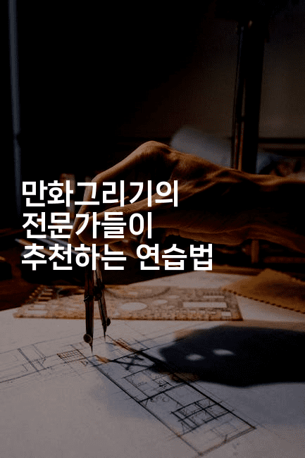 만화그리기의 전문가들이 추천하는 연습법-애니콘